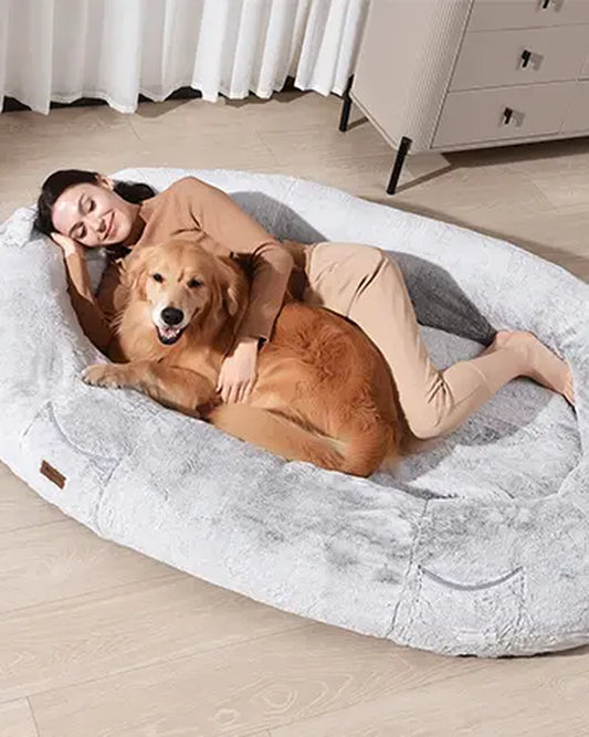 Giant Human Dog Bed - Comfortable, Durable, and Versatile